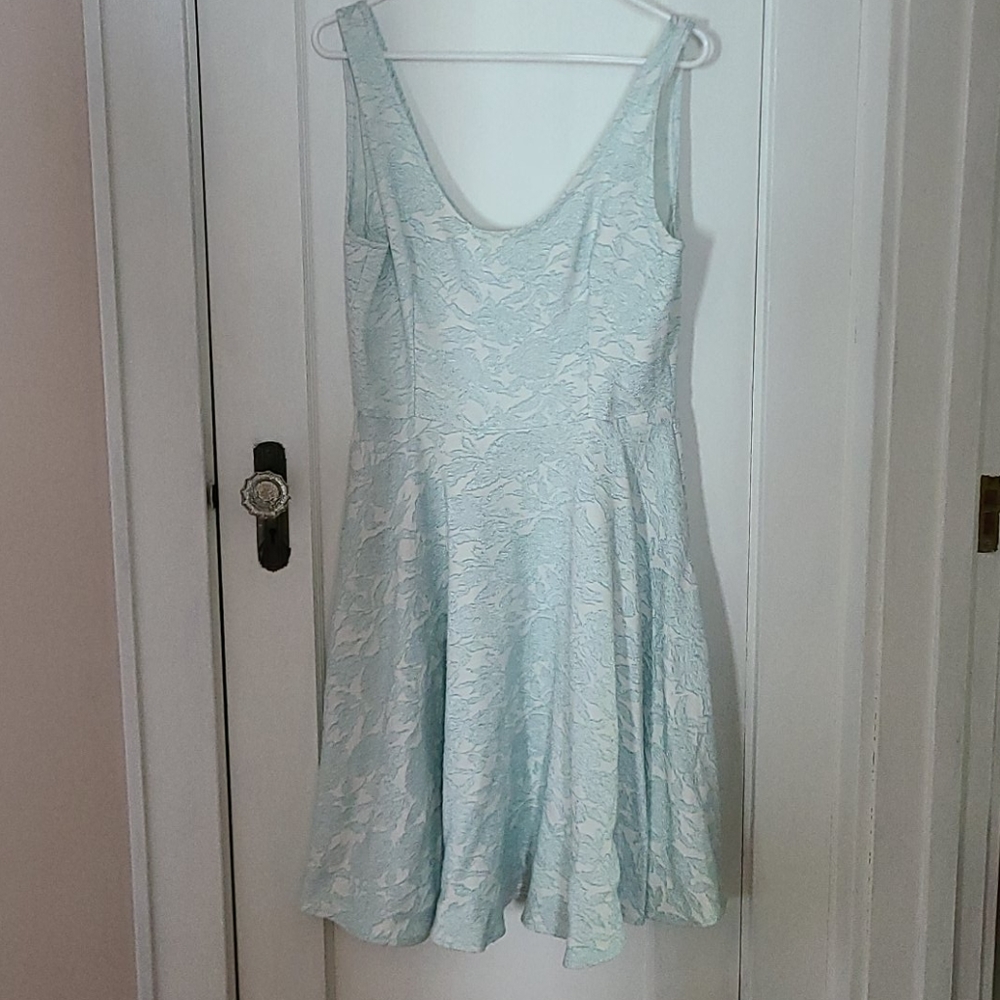 Blue Bombshell Dress